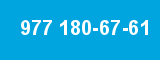 977 180-67-61 977 180-67-61